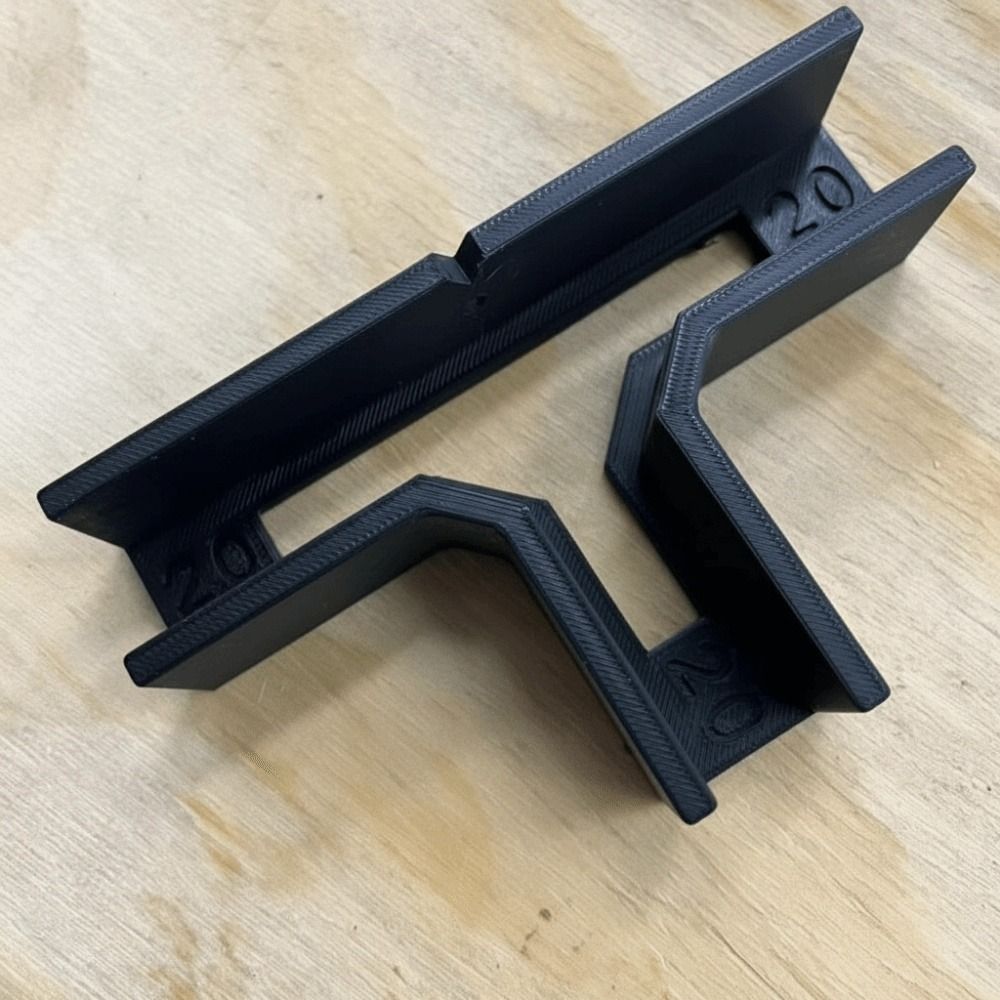 Woodworking Easy Projects - Thickened Wooden T-Shaped Bracket Durable Tool-Free