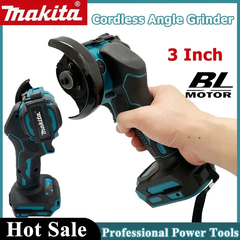 Woodworking Essential Tools - Makita Cordless Angle Grinder 3 Inch