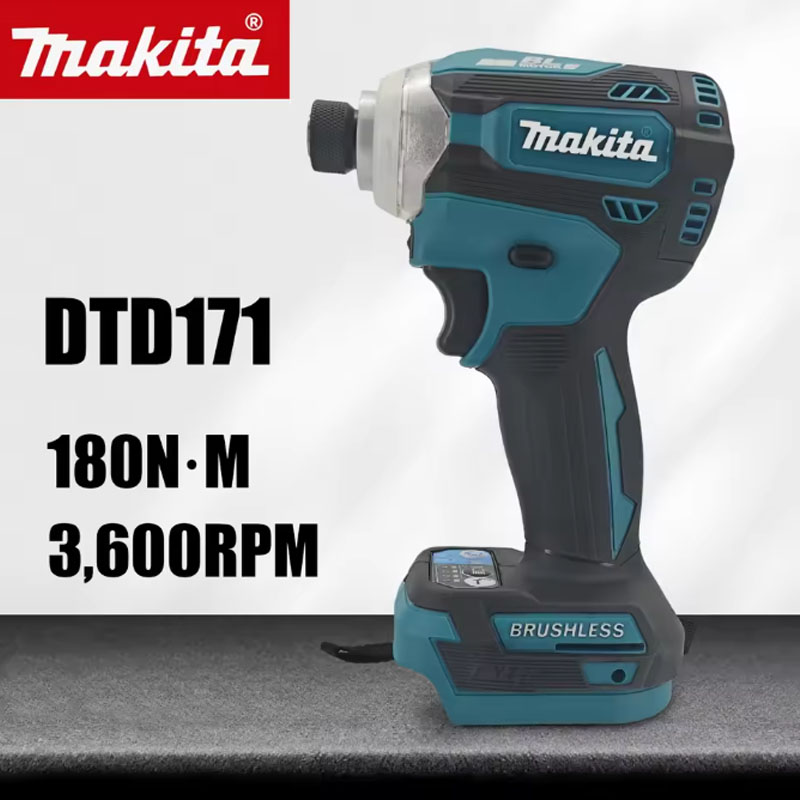 Woodworking Essential Tools - Makita DTD171 18V Brushless Cordless Impact