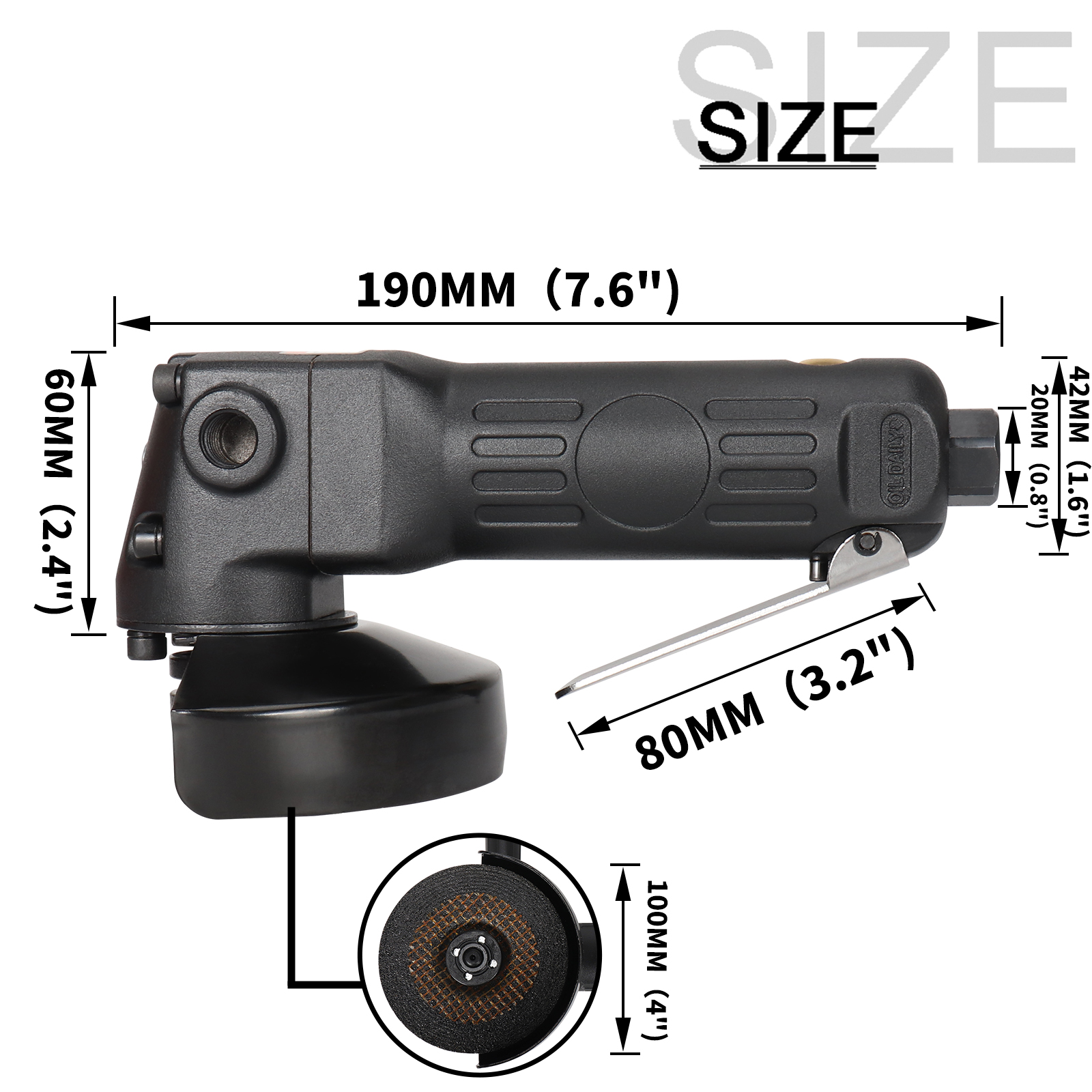 High Speed ​​Air Grinder 4 Inc - đánh giá và giá Woodworking Essential Tools