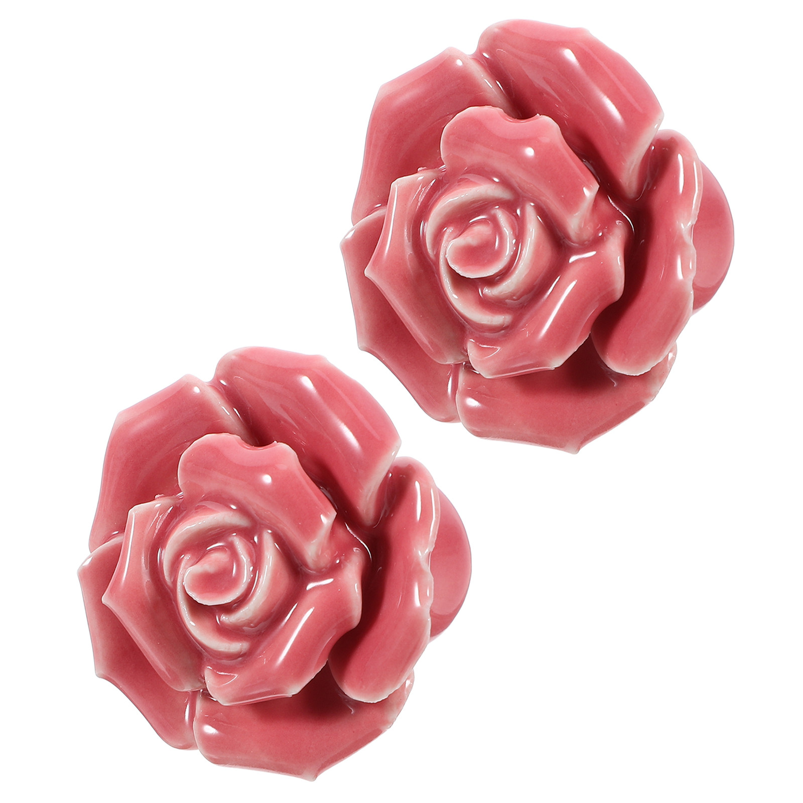 2Pcs Rose Inspired Ceramic Doo - đánh giá và giá Woodworking Inspiration