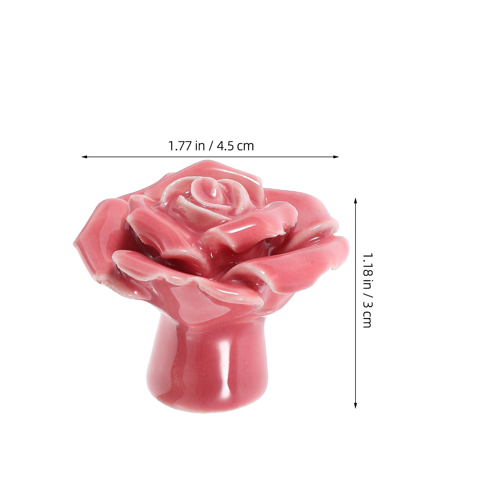 2Pcs Rose Inspired Ceramic Doo - đánh giá và giá Woodworking Inspiration