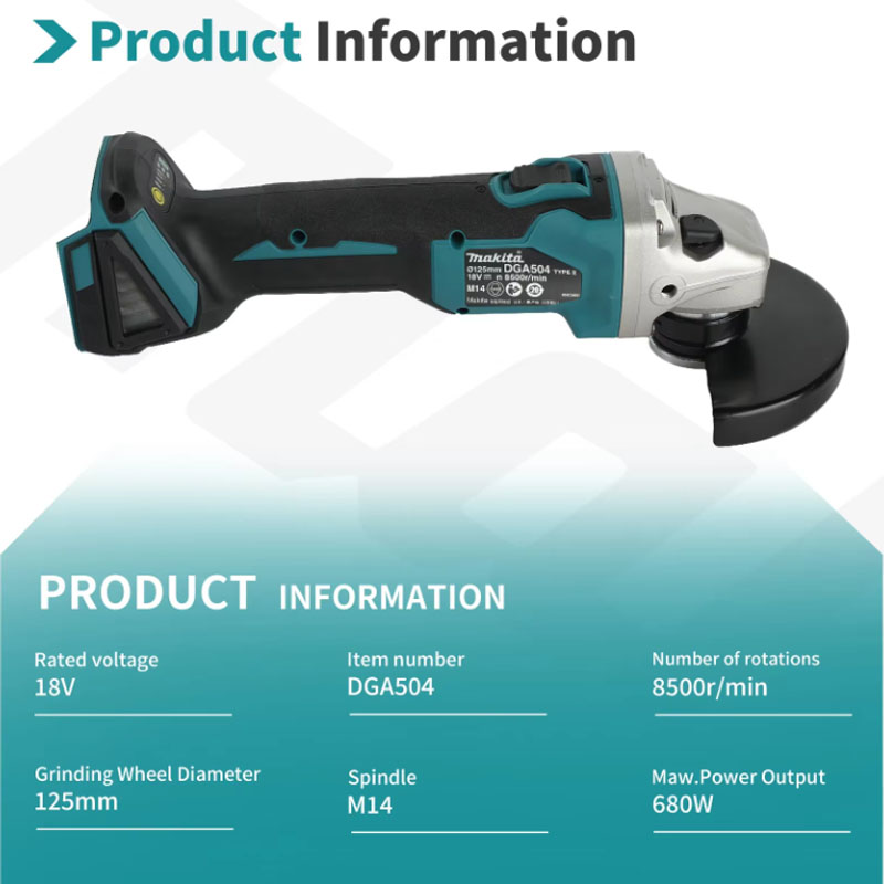 2026 Makita DGA504 125mm Brush - đánh giá và giá Woodworking Essential Tools