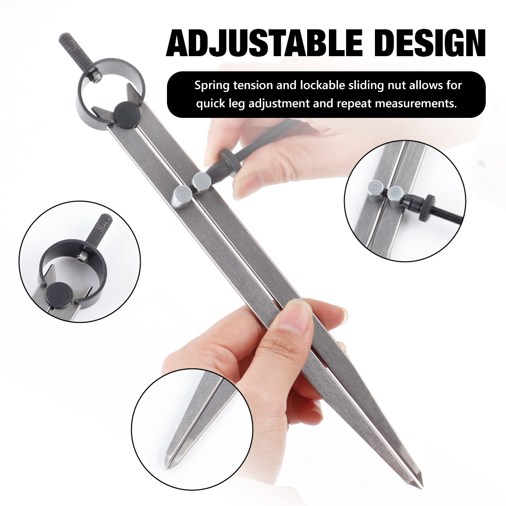 3PCS Adjustable Caliper Set, D - đánh giá và giá Woodworking Lathe