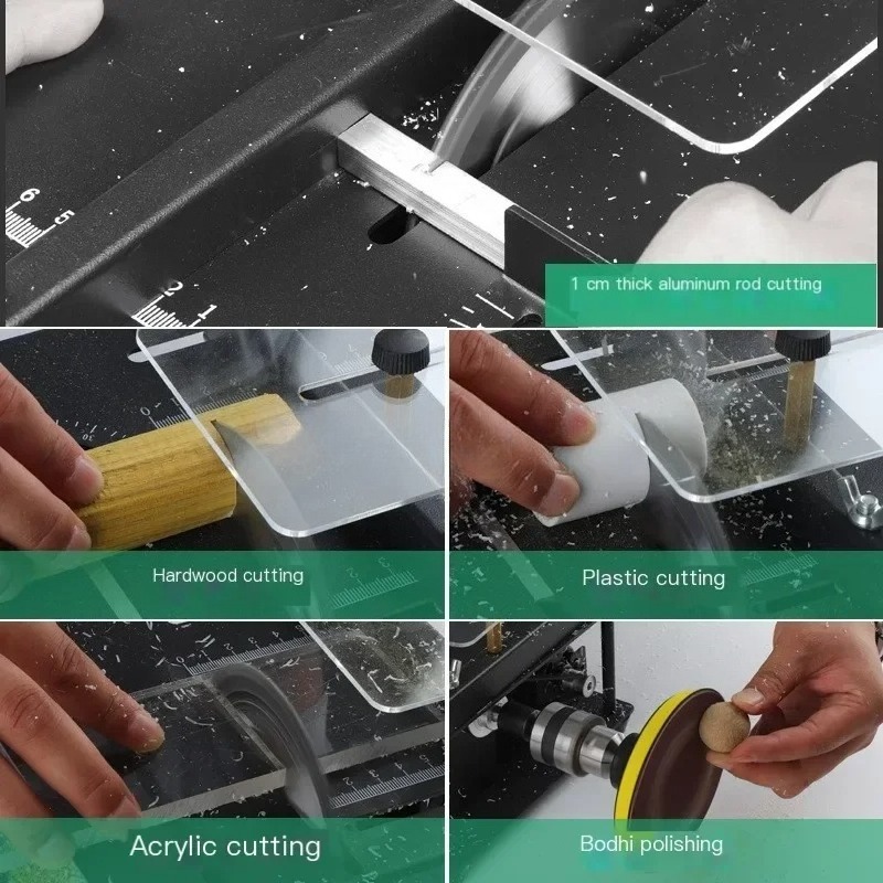 Micro Small Table Saw DIY Wood - đánh giá và giá Woodworking File