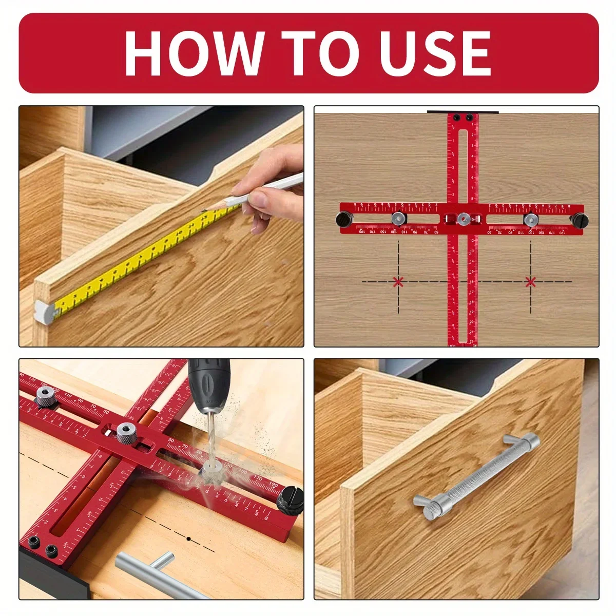Cabinet Hardware Jig Aluminum  - đánh giá và giá Woodworking Design Software