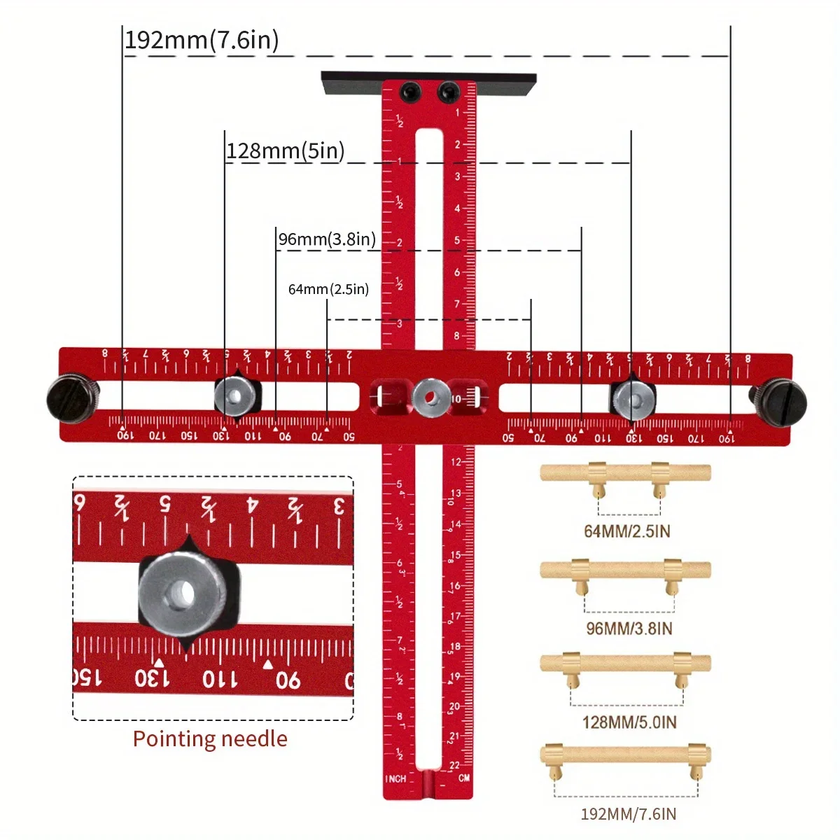 Cabinet Hardware Jig Aluminum  - đánh giá và giá Woodworking Design Software