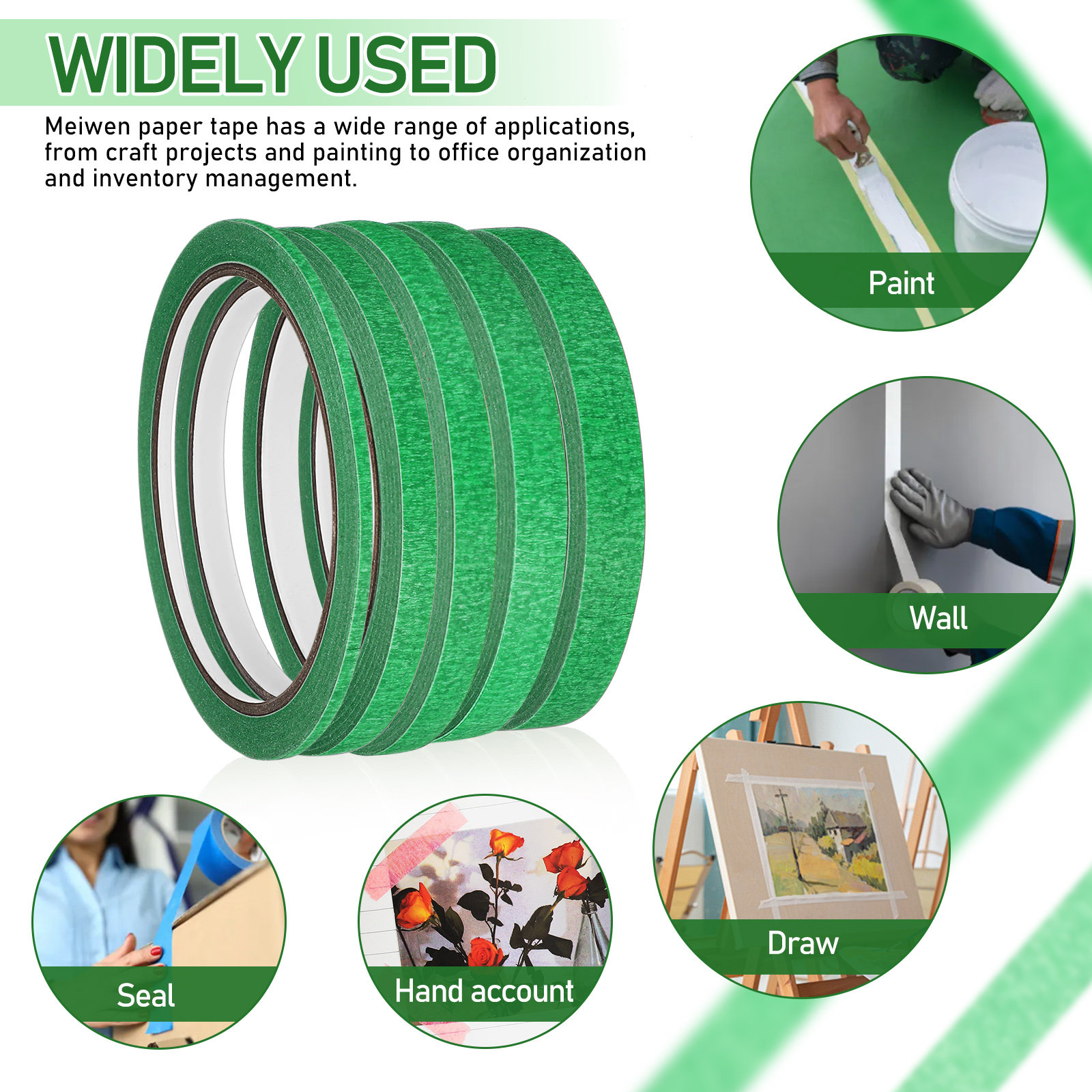 5 Rolls Painting Tapes Set Pap - đánh giá và giá Woodworking Easy Projects