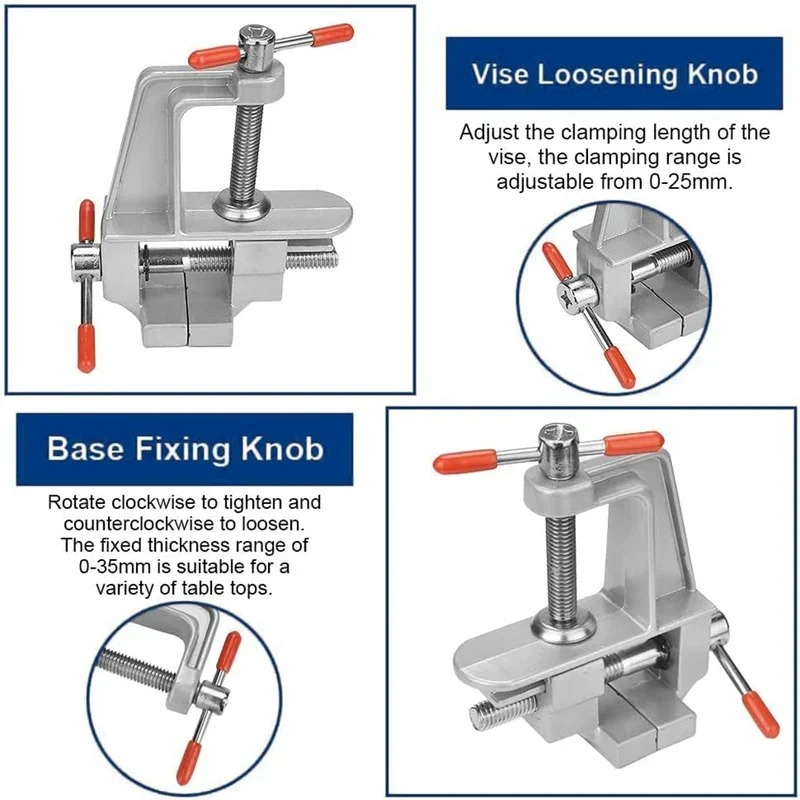 Mini Bench Vise Muliti-Funcati - đánh giá và giá Woodworking Quote