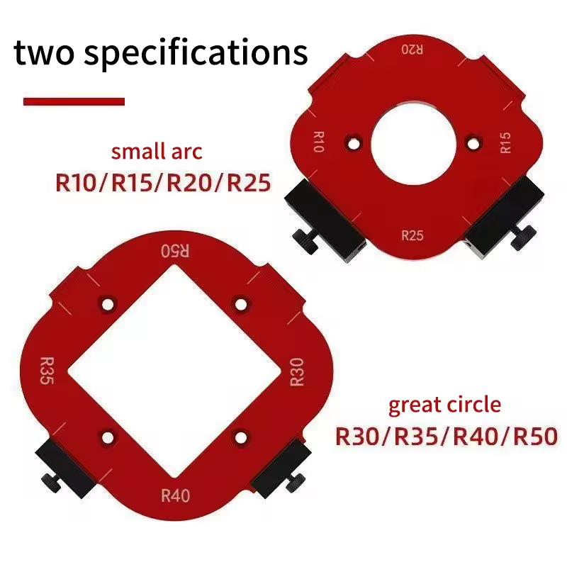 2Pcs Aluminum Alloy Radius Jig - đánh giá và giá Woodworking Design Software