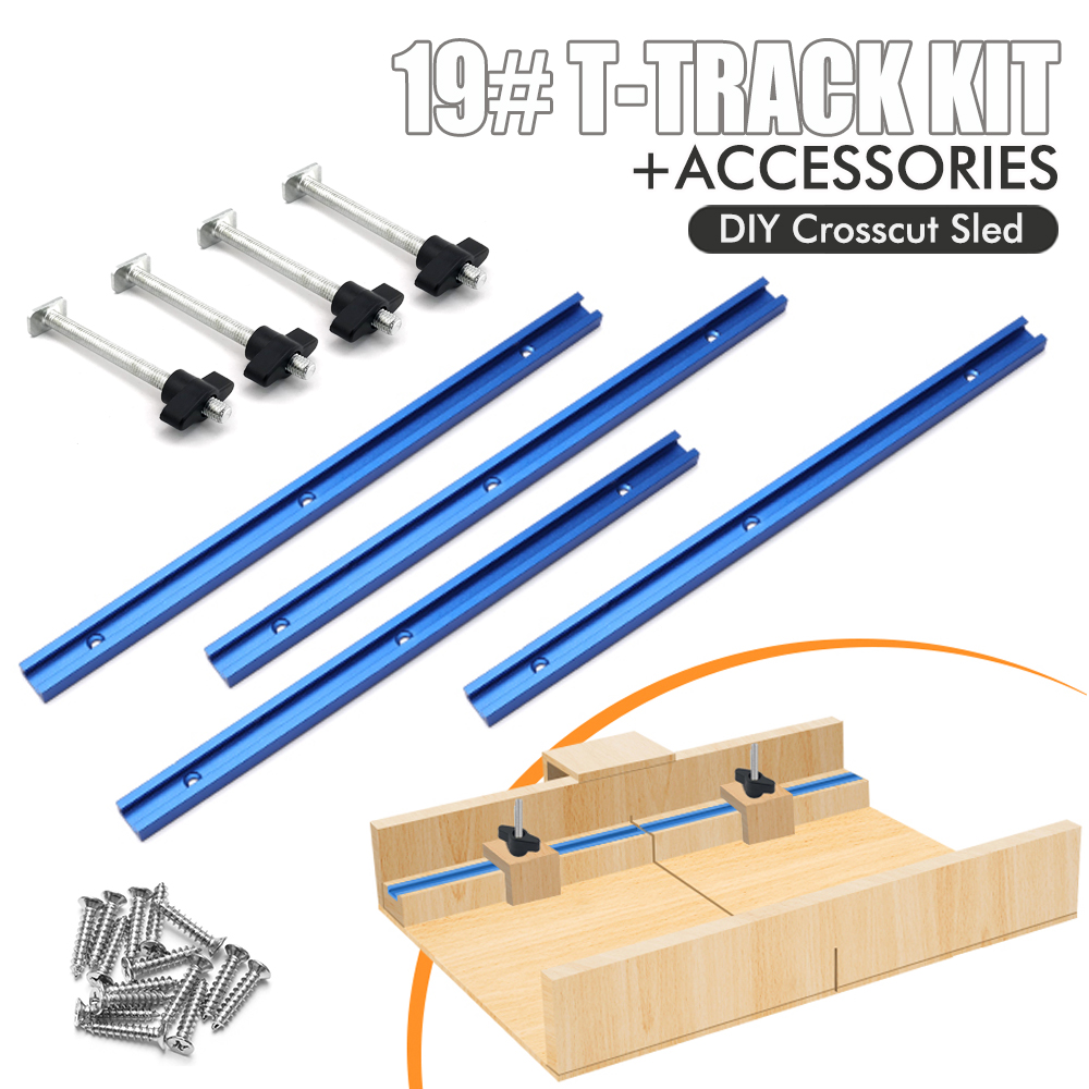 Woodworking 19# T-track Kit an - đánh giá và giá Woodworking Basic Tools