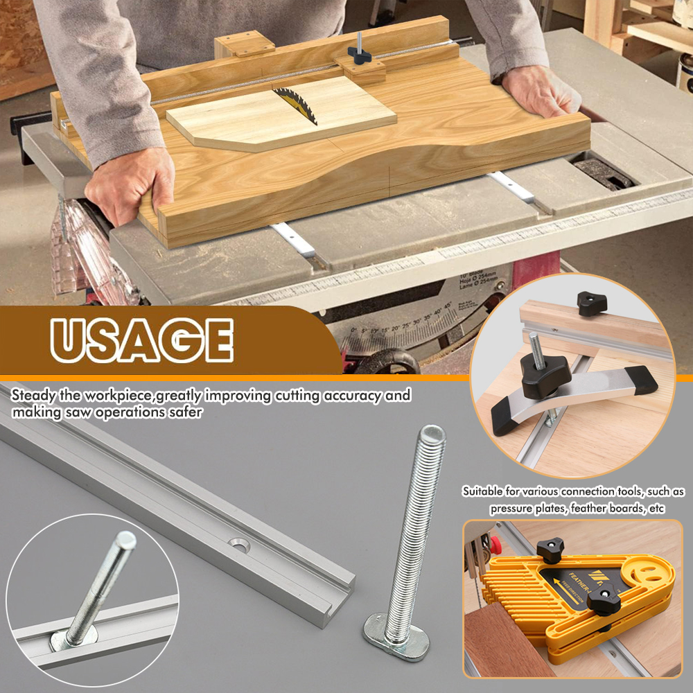 Woodworking 19# T-track Kit an - đánh giá và giá Woodworking Basic Tools