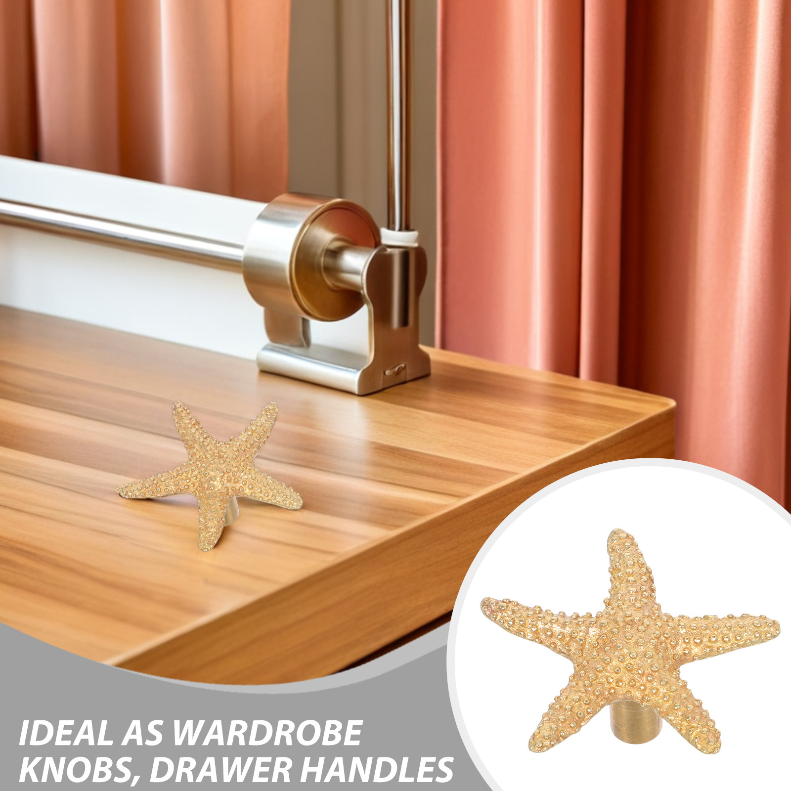 2Pcs Brass Star Cabinet Handle - đánh giá và giá Woodworking Inspiration