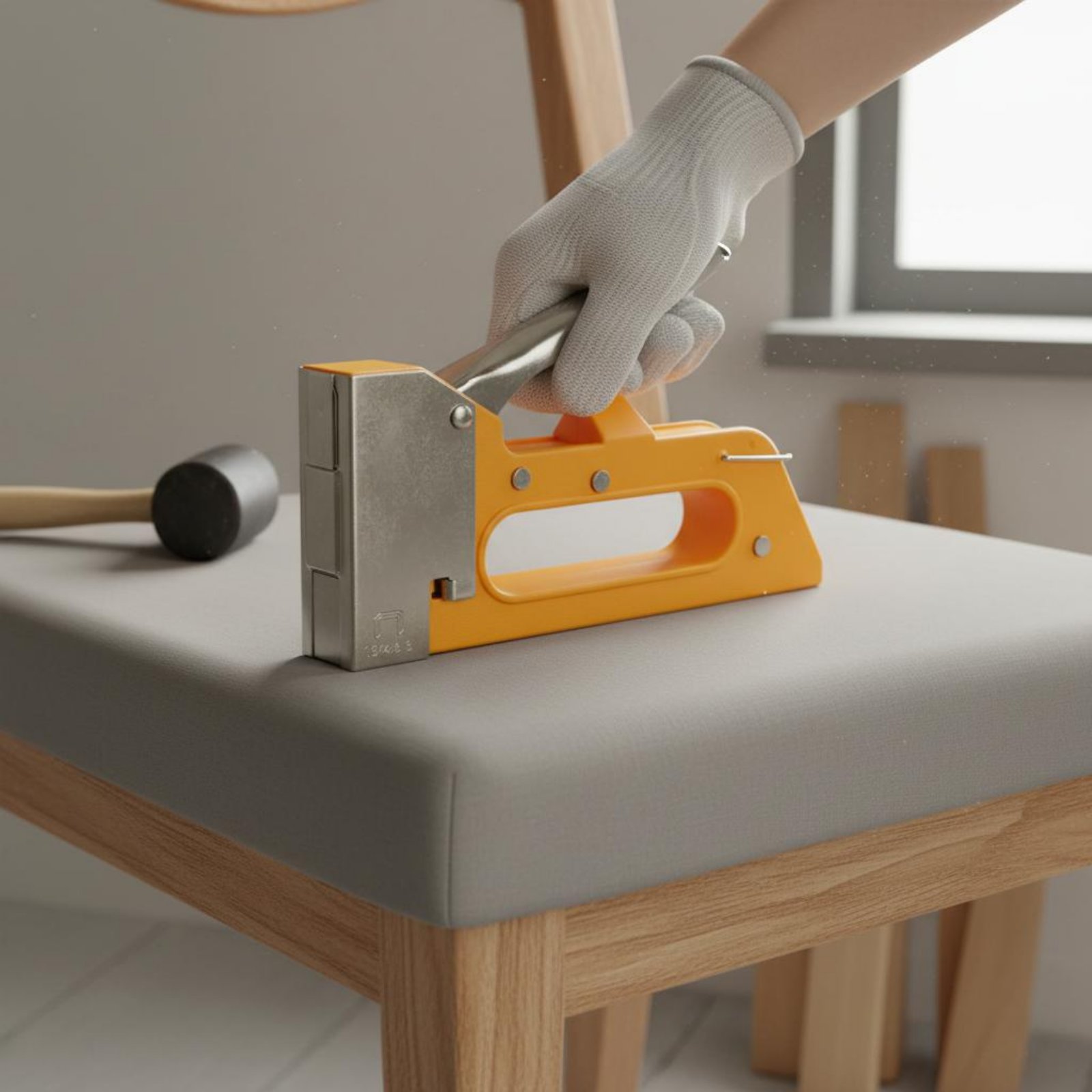 U-Shaped Staple Easy Grip Hand - đánh giá và giá Woodworking Easy Projects