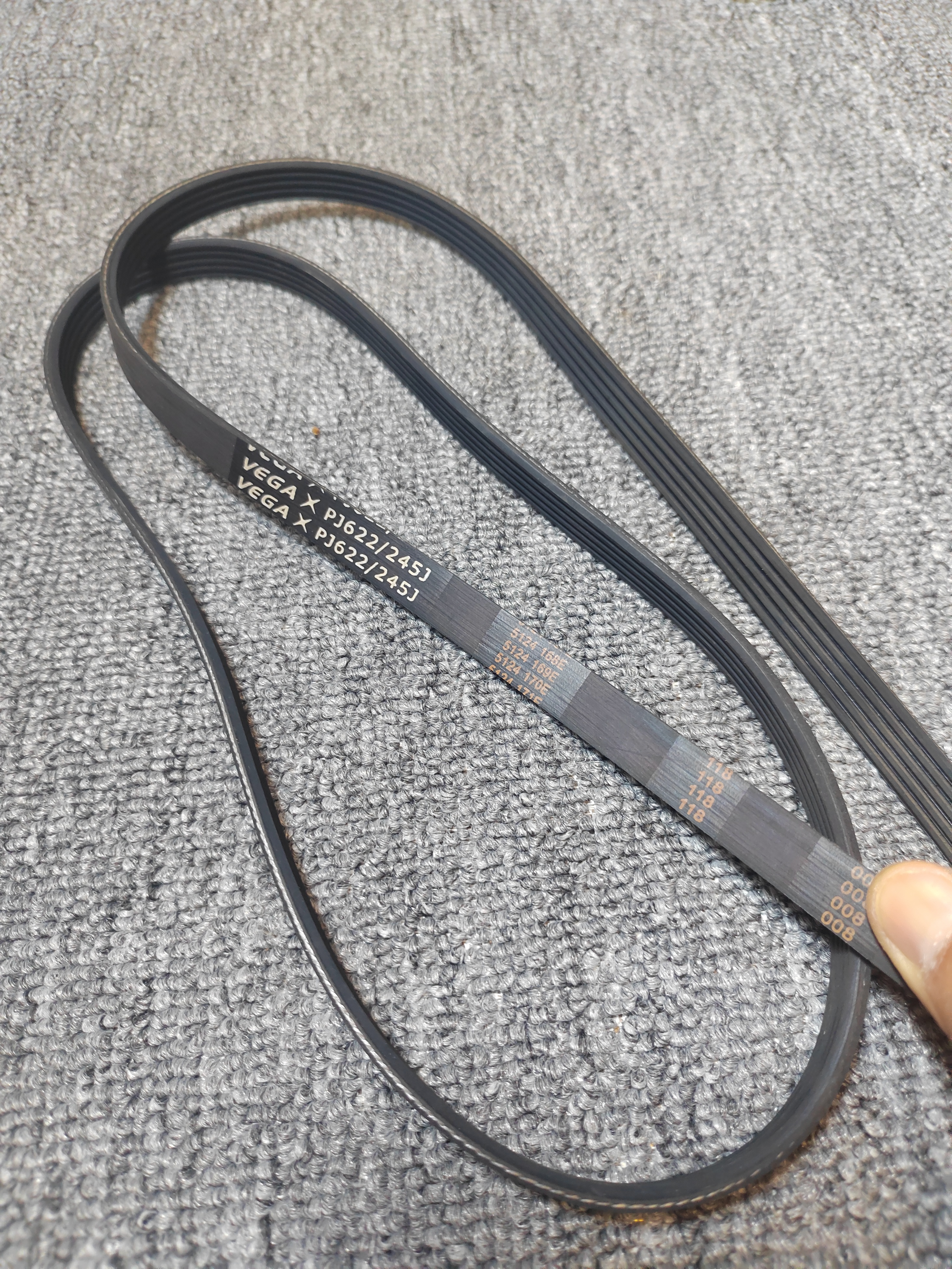 2PCS  Rubber multi-wedge belt  - đánh giá và giá Woodworking Basic Tools