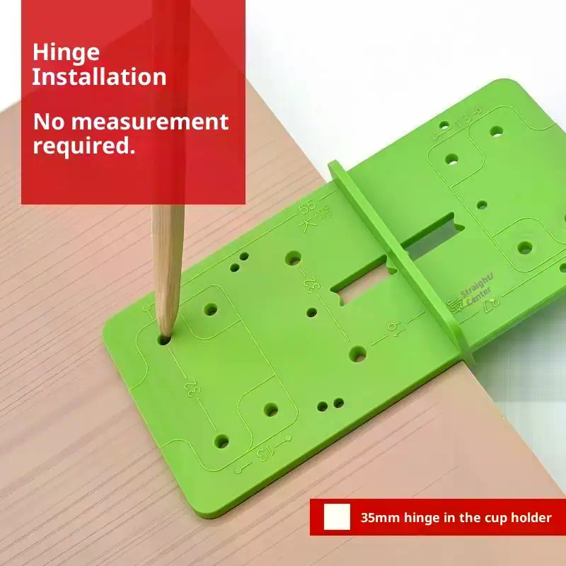 Hinge Hole Drilling Guide Jig  - đánh giá và giá Woodworking Design Software