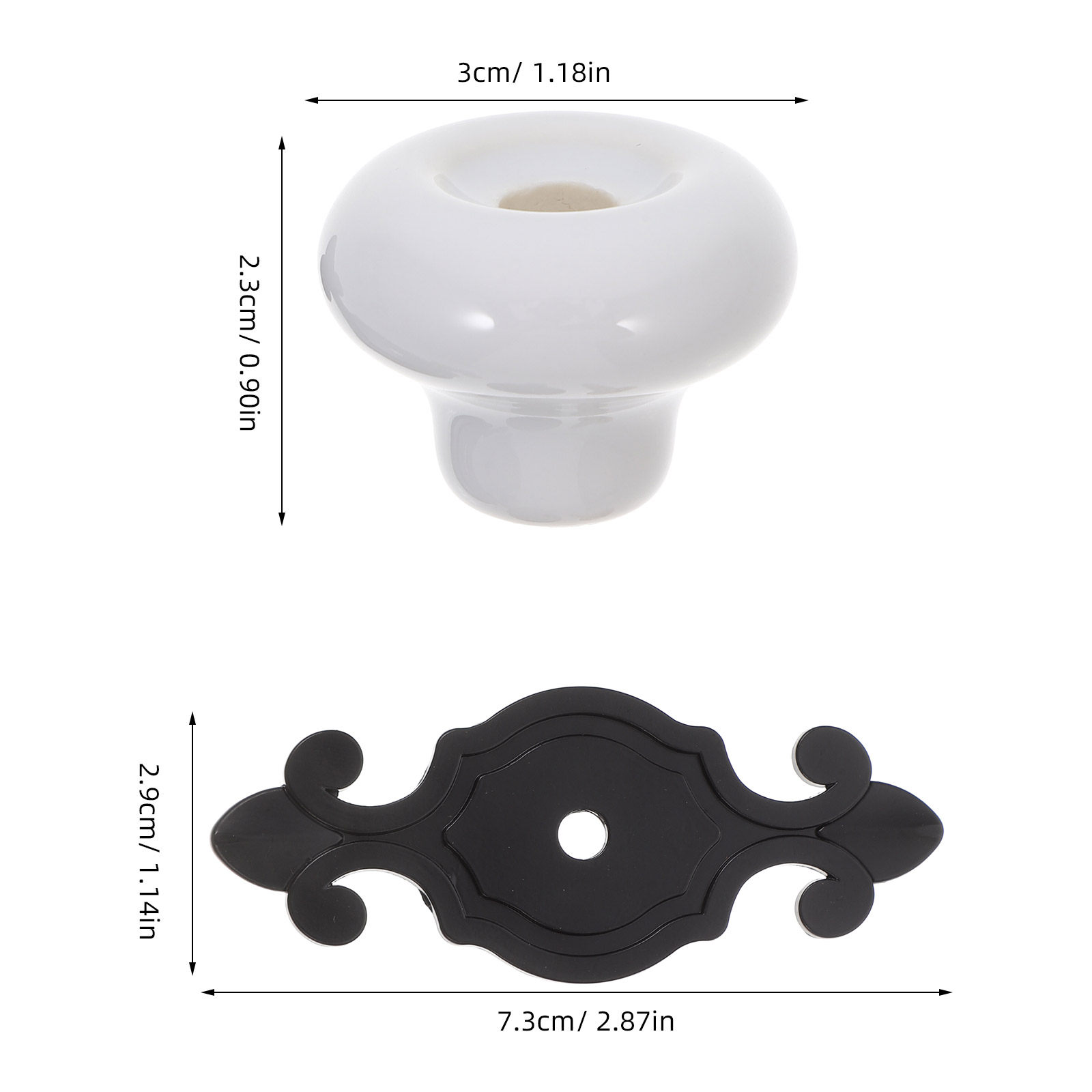 5Pcs Elegant Porcelain Cabinet - đánh giá và giá Woodworking Inspiration