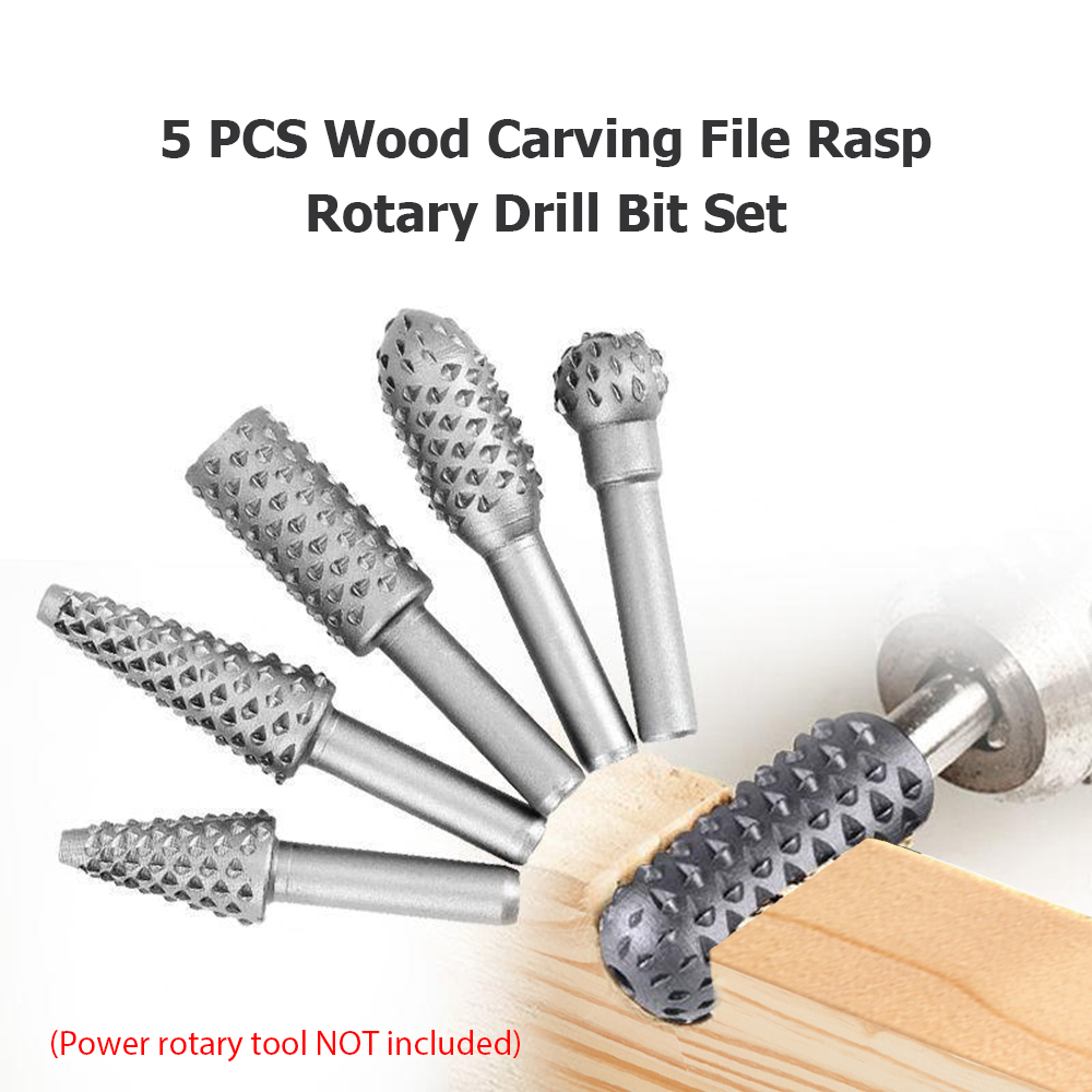 5pcs Woodworking Rotary File S - đánh giá và giá Woodworking File