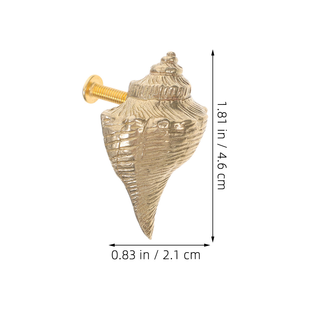 Brass Seashell Cabinet Handle  - đánh giá và giá Woodworking Inspiration