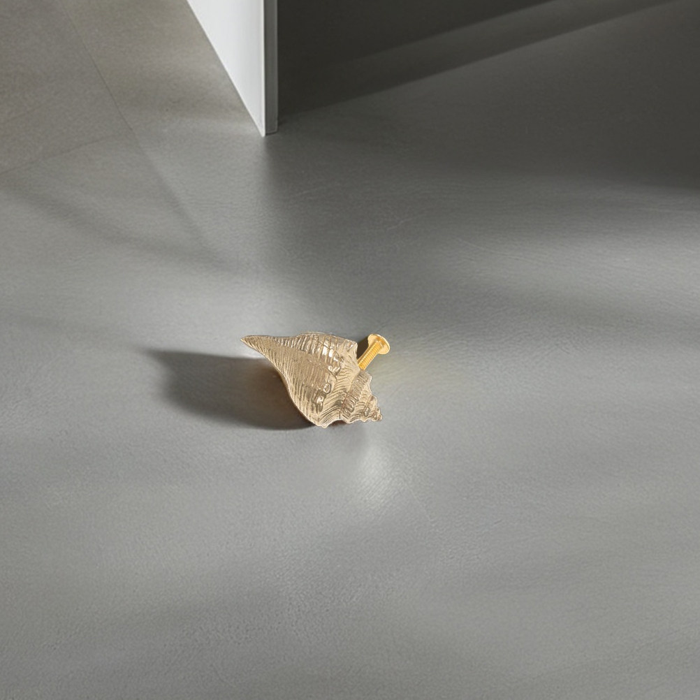 Brass Seashell Cabinet Handle  - đánh giá và giá Woodworking Inspiration