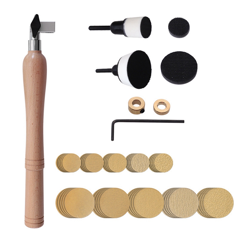 ABEZ Bowl Sander Set 50pcs San - đánh giá và giá Woodworking Lathe